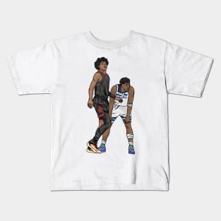 anthony edwards and jalen green Kids T-Shirt